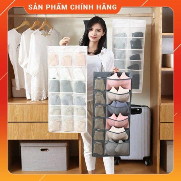 Túi treo đồ lót ,tất 2 mặt 30 ngăn tiện dụng
