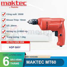 Máy khoan Maktec MT60 - 350W - 100mm / Hàng chính hãng - Bảo hành toàn quốc