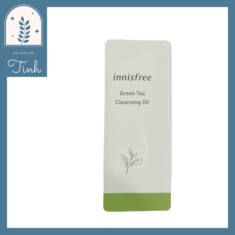 Sample Dầu tẩy trang Trà xanh Innisfree Green Tea Cleasing Oil 1ml