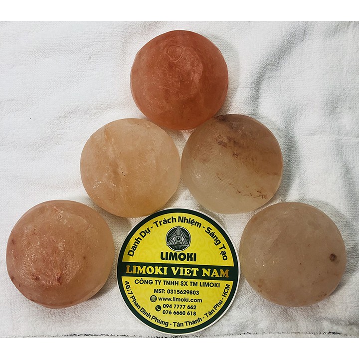 Combo 5 Viên Đá Muối Massage Body Himalaya