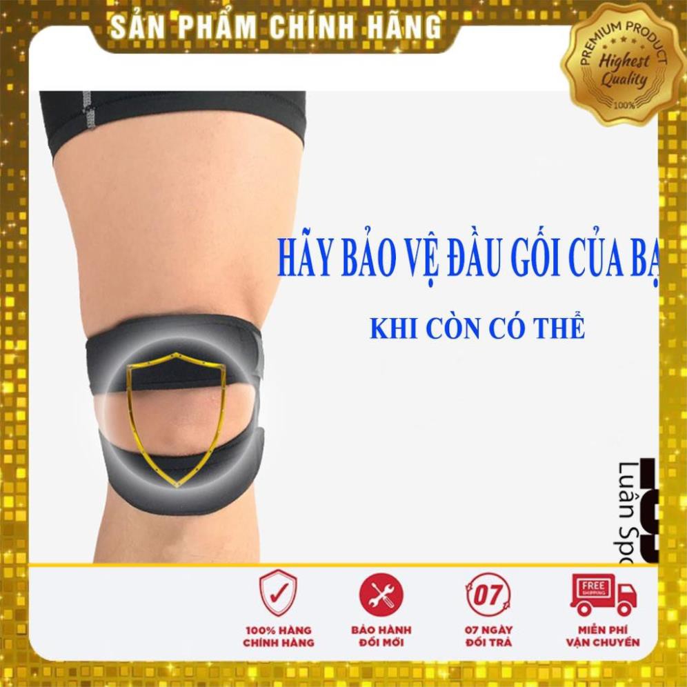 <FREESHIP> Bó gối Kép - Bóng đá, chạy bộ, đạp xe...-Phục hồi Giãn dây chằng, lỏng gối, đau nhói - LuânSport