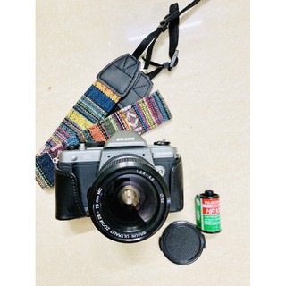 Máy ảnh chụp film BRAUN SR2000 + lens BRAUN MC 28-70 MACRO ngàm Pentax K