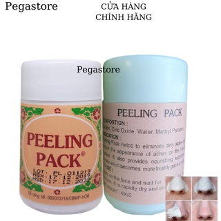 Gel lột mụn đầu đen PEELING PACK - Mặt nạ lột mụn đầu đen 60G - 25g