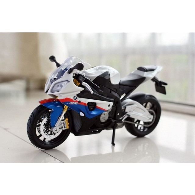 Xe mô hình motor siêu xe BMW S1000RR tỉ lệ 1:12