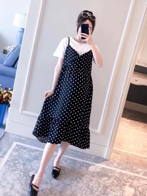 Sét yếm bầu chấm bi M 33 | BigBuy360 - bigbuy360.vn