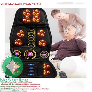 GHẾ MASSAGE TRÊN Ô TÔ & TẠI NHÀ,