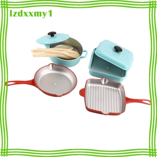 Kiddy 9-piece Kitchen Cooking Set Cookware Cooking Utensils Toy for Kids Role Play