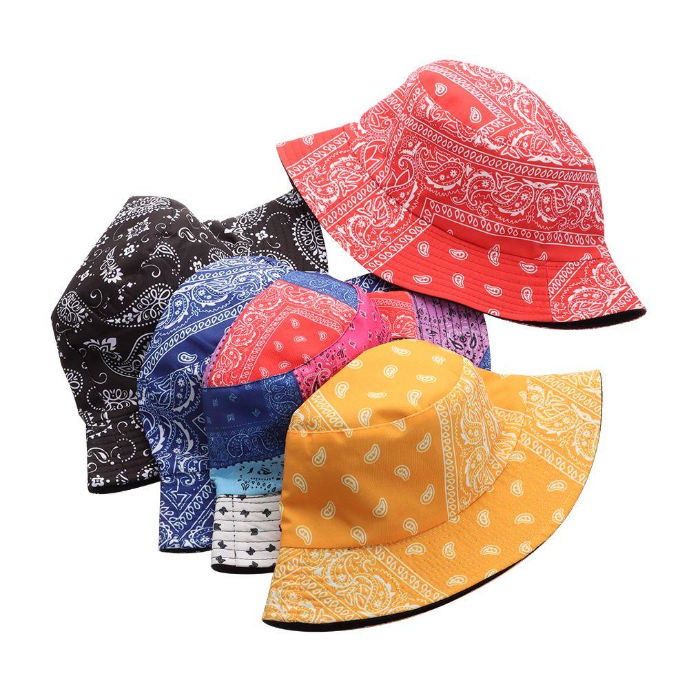 BORAG Nón Bucket Đi Biển Họa Tiết Paisley