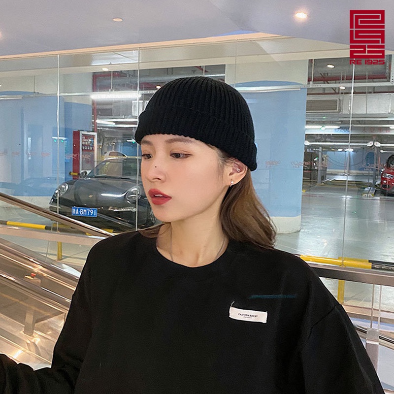 Mũ len - mũ beanie trơn nam nữ unisex Re1925 Studio ML02