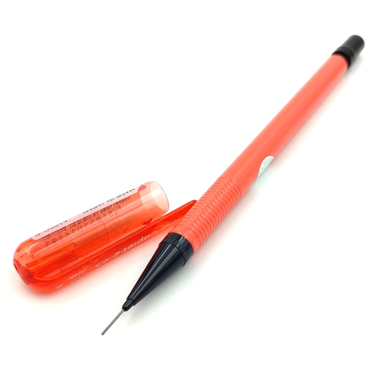 Bút chì kim Caplet Pentel Nắp Đậy 0.5mm A105C / Chì Kim Vỏ Nhựa Màu Neon Ngòi 0.5mm / Thiết Kế Thân Bút Nhỏ Dài Và Nhẹ