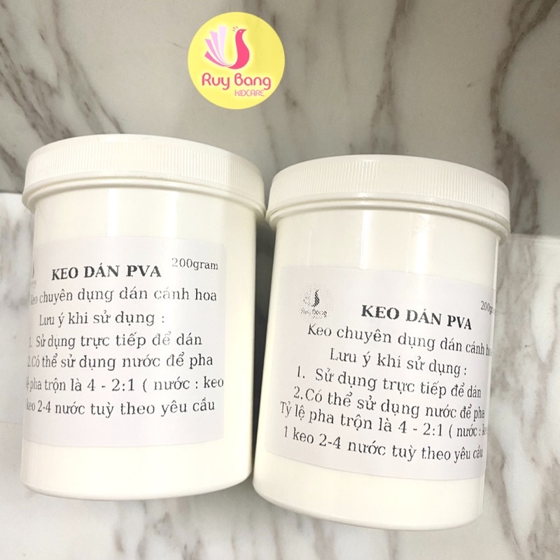 Keo dán cánh hoa vải chuyên dụng