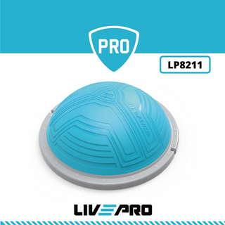 Banh tập thăng bằng, bóng bosu thương hiệu Livepro mã LP8211 THE BALANCE TRAINER