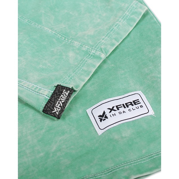 Áo Phông Thun Nam Nữ Cotton 2 Chiều Wash Màu Xanh Mint Oversized Thương Hiệu XFIRE AT-WACOT-X322