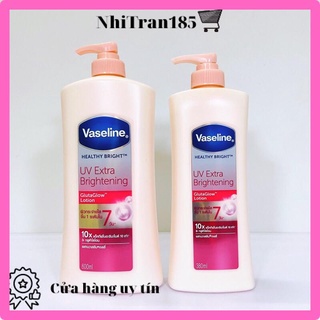 Vaseline 7x 370-500ml dưỡng trắng cấp ẩm Thái lan