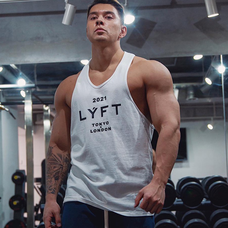 Áo Ba Lỗ Thể Thao Chất Liệu Cotton Size M-3XL Cho Nam