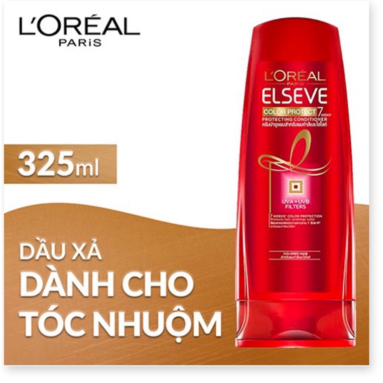 Dầu Xả Giữ Màu Cho Tóc Nhuộm L'Oreal Elseve Color Protect 7 Weeks Conditioner