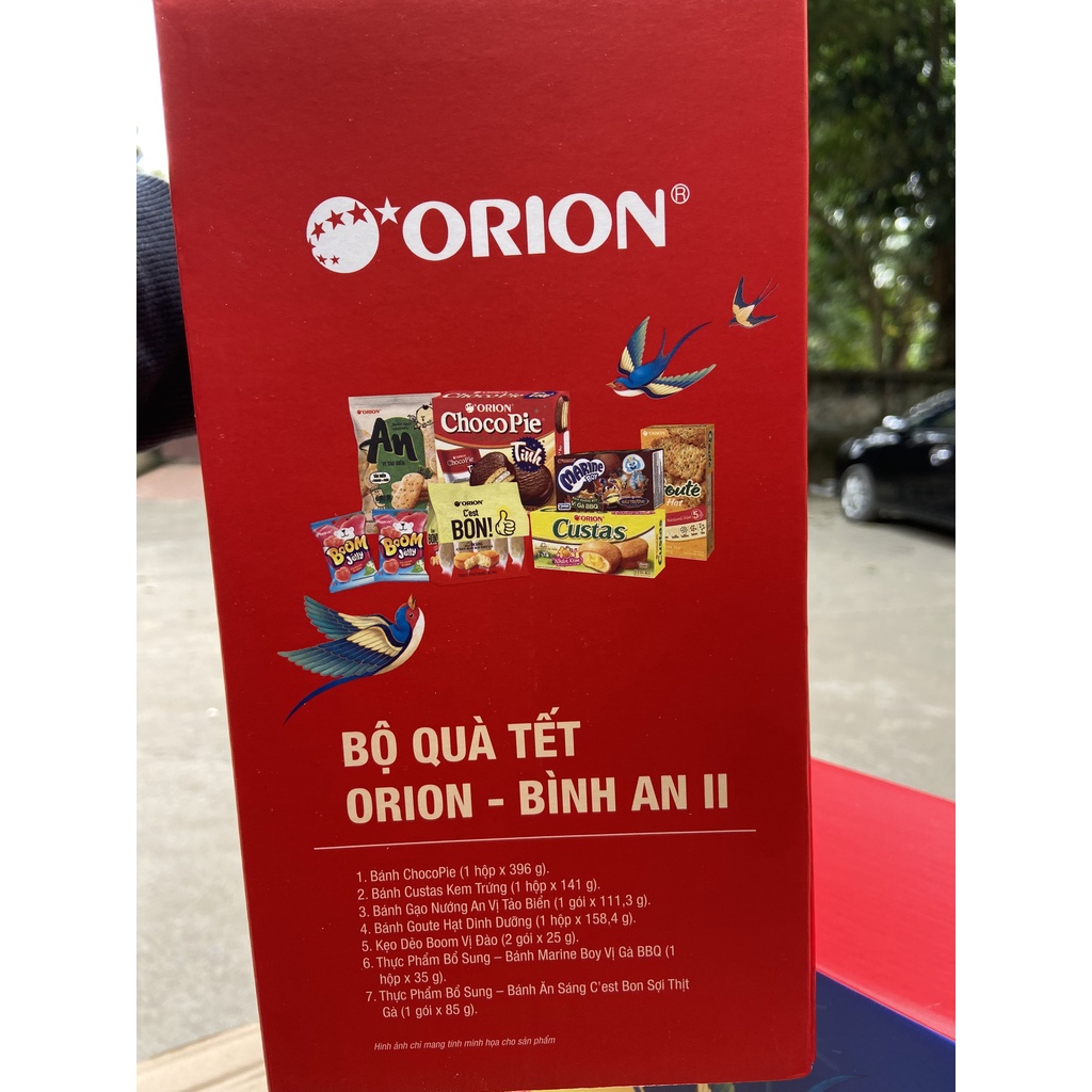 BỘ QUÀ TẾT ORION AN II 20221027.8G ( 6 hộp + 4 gói)