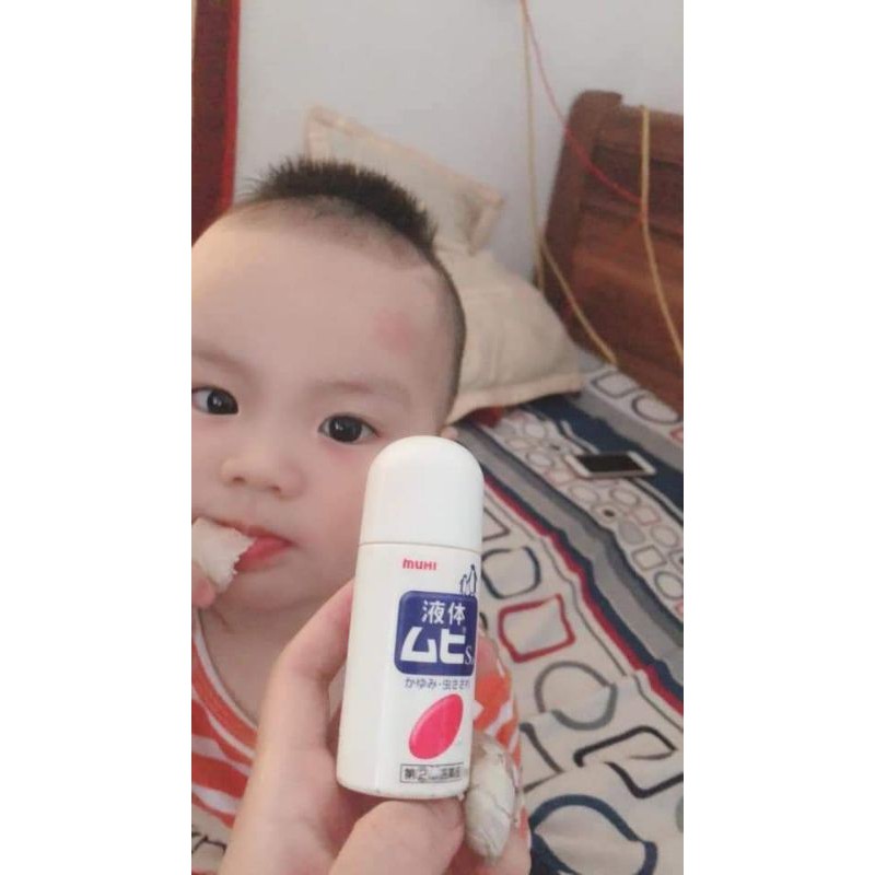 [Chính Hãng] Bôi muỗi dạng lăn Muhi ngăn ngừa muỗi đốt và côn trùng cắn 50ml nội địa Nhật Bản