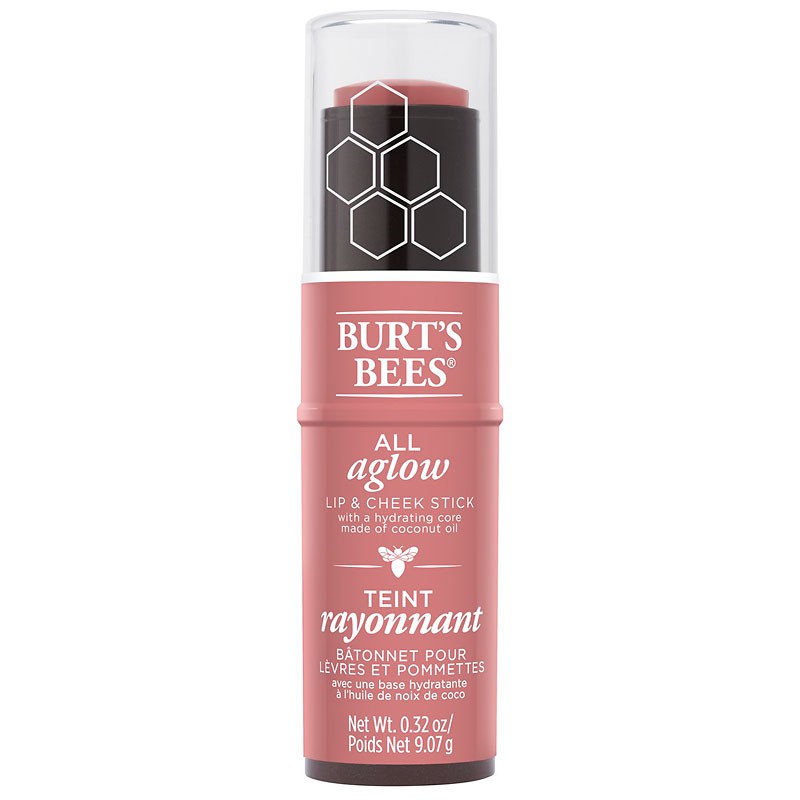 [Bill Mỹ] Son Môi Burt's Bee và Phấn Má Burt's Bee (2 trong 1)- Burt's Bee All Aglow Lip &amp; Cheek Stick