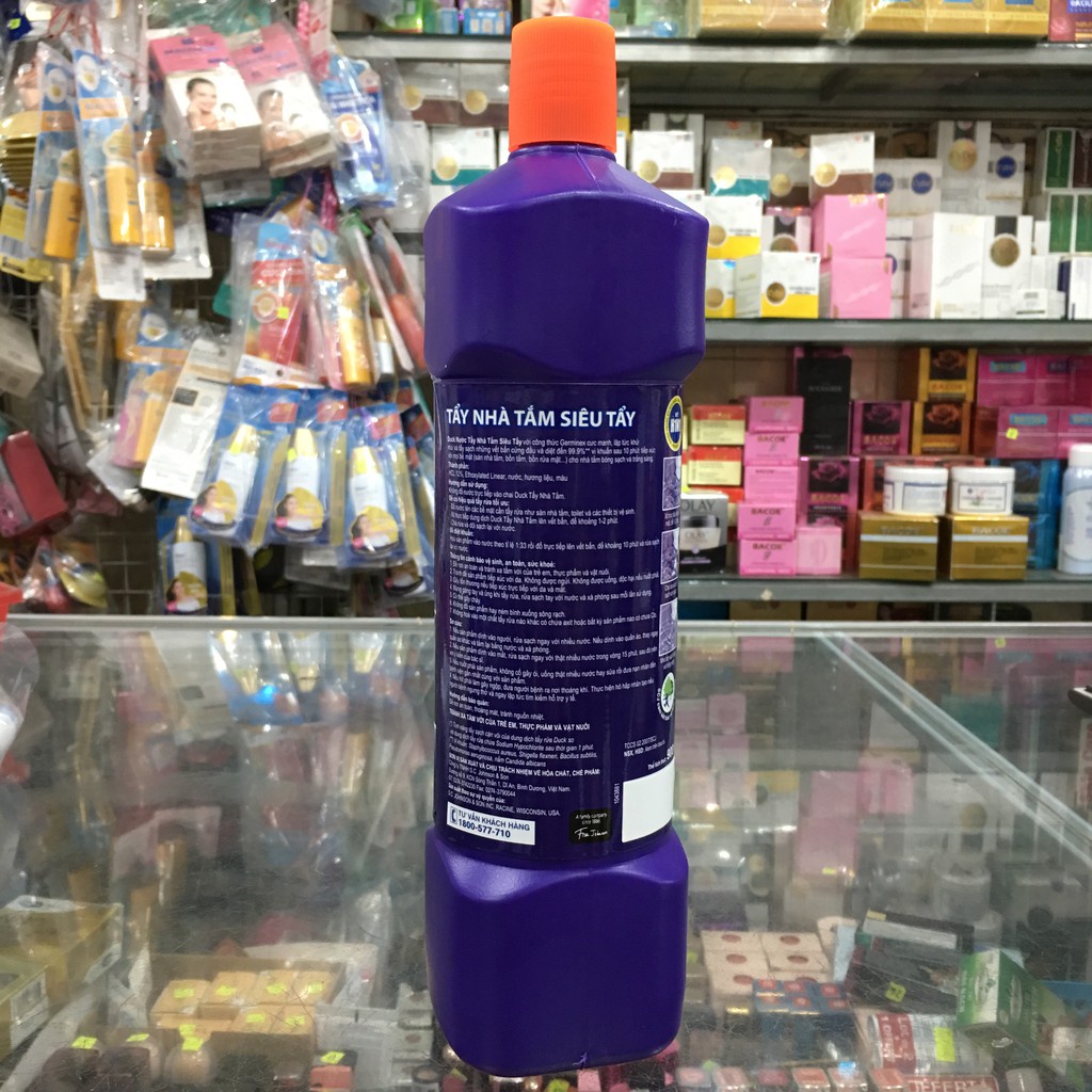 Nước tẩy bồn cầu duck vuông 900ml