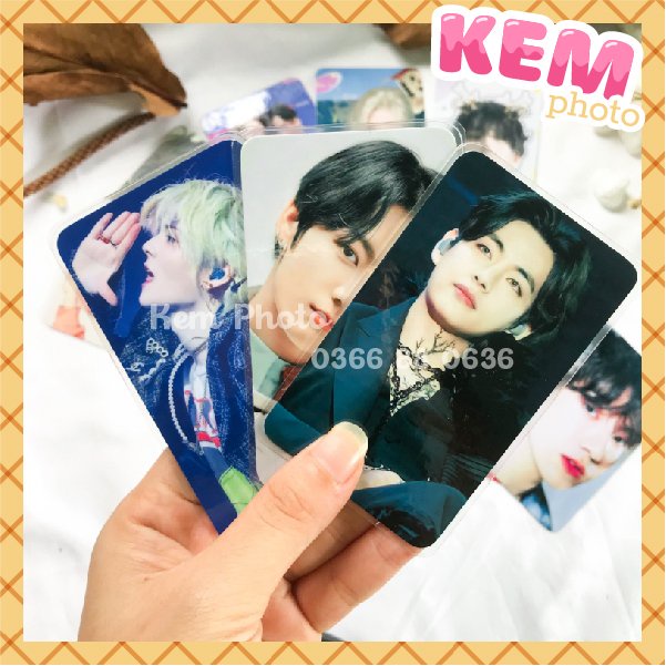 IN CARD BO GÓC theo yêu cầu - Card blackpink, bts, brightwin, genshin impact, đàm vĩnh hưng - Size 5.4 x 8.6