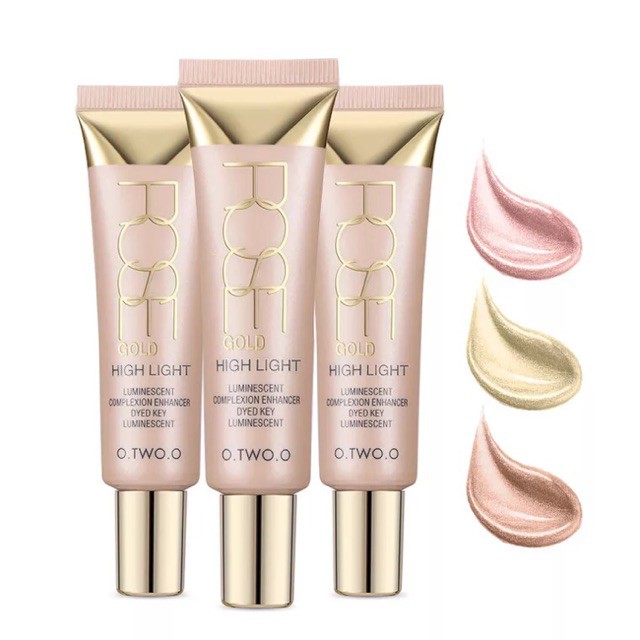 Kem Lót Bắt Sáng O.TWO.O High Light Rose Gold - Best Seller Of O.TWO.O (Nhungshika)