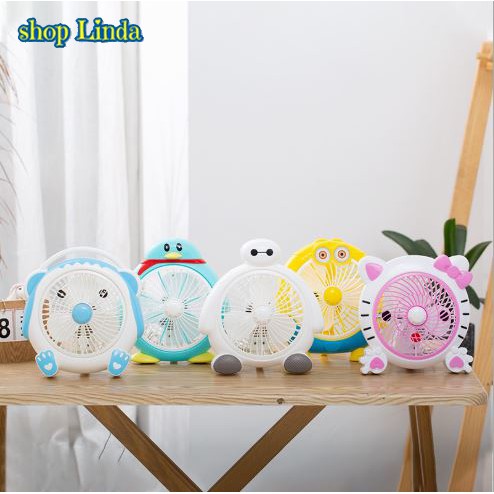 Quạt Mini Quạt Để Bàn Hình Thú Dễ Thương Quạt Siêu Mát Siêu Tiện Dụng | BigBuy360 - bigbuy360.vn