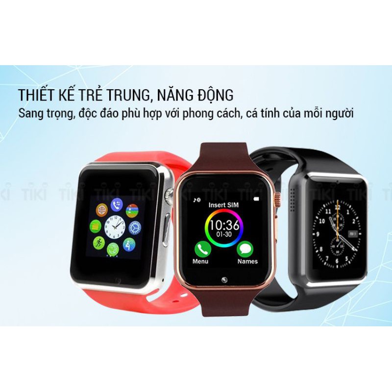 đồng hồ thông mình smartwatch A1 tiếng việt