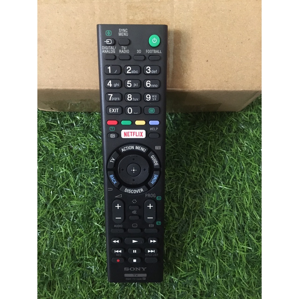 (HÀNG CAO CẤP) Remote Điều khiển tivi SONY RMF-TX100E ,Tặng pin !