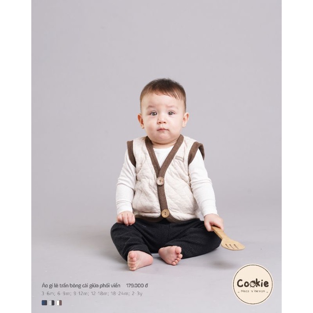 Cookie - Quần legging túi mông cho bé trai, bé gái từ 1 tuổi đến 6 tuổi