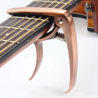 Capo đàn guitar kim loại cao cấp - capo lò xo thêm chức năng tháo chốt đàn