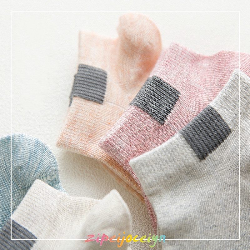 Vớ cotton cổ ngắn cho nữ