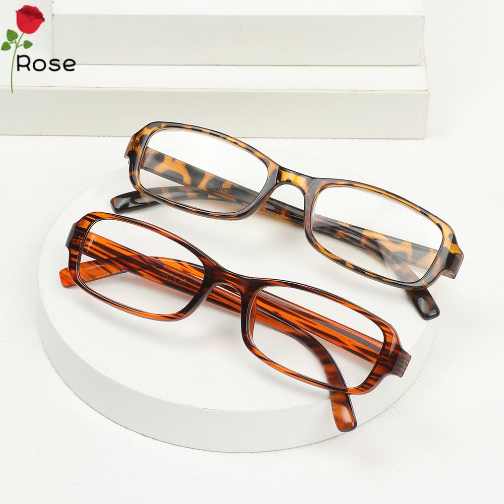 (Hàng Mới Về) Kính Đọc Sách Siêu Nhẹ Họa Tiết Da Báo Thời Trang Cho Nữ