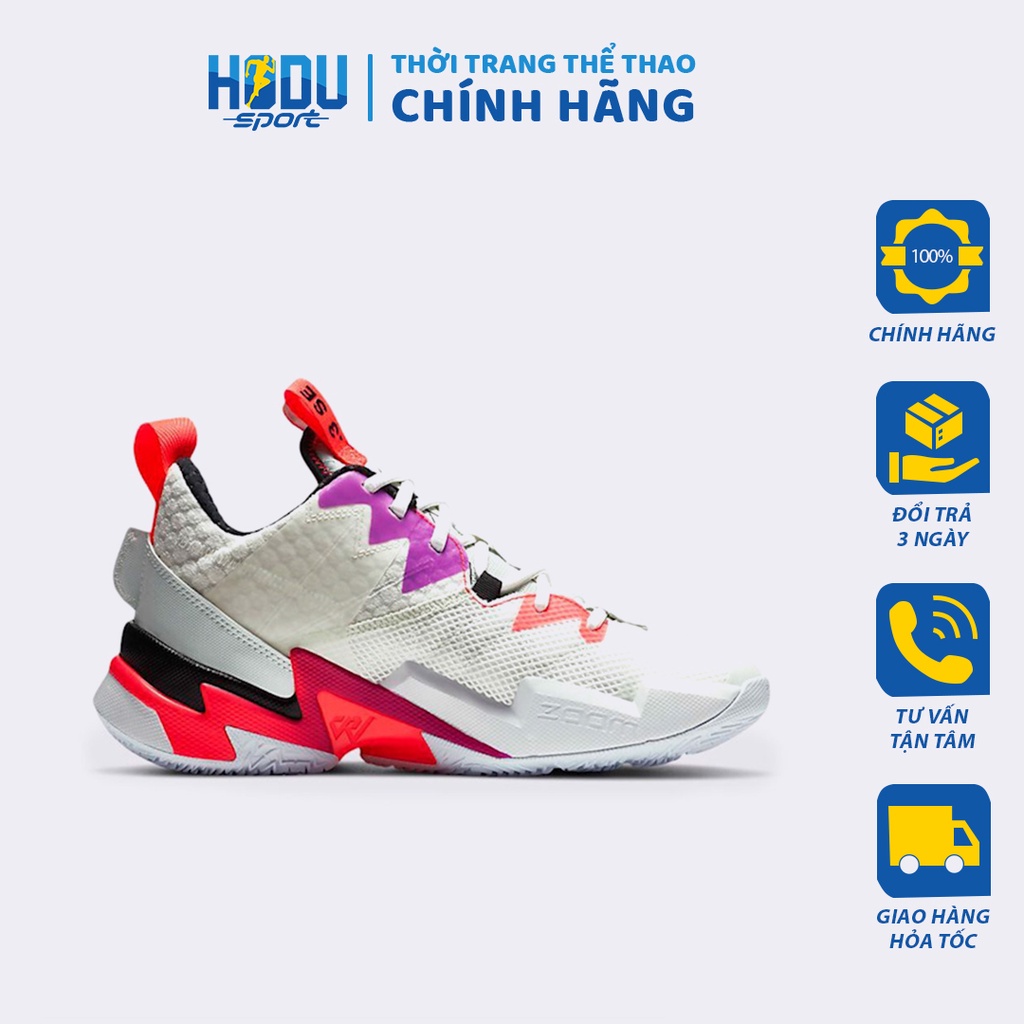 Giày Bóng Rổ Chính Hãng Nike Jordan Why Not Zer0.3 CK6612-101 - Sneaker đa màu - HODU Sport