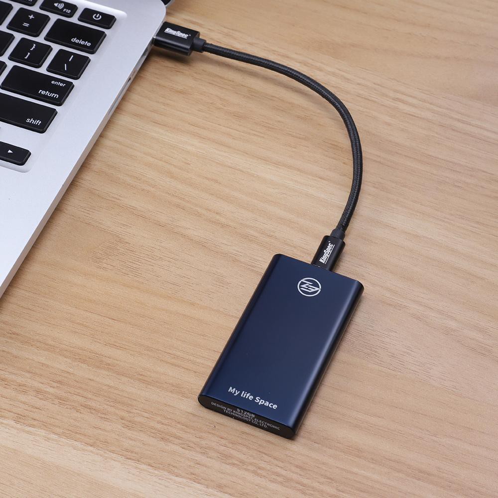 Ổ cứng gắn ngoài |Ổ cứng di động| Kingspec Z3 Portable SSD 120...480GB - Chính hãng, Mai Hoàng phân phối và bảo hành