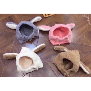 Mũ Len Lông Cừu Cài Cúc Cho Bé _giadung247