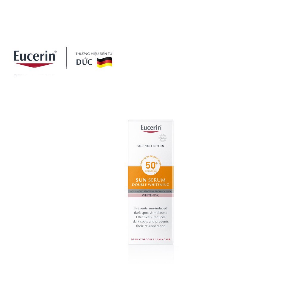 Minisize Eucerin Tinh Chất Chống Nắng Giúp Dưỡng Trắng Da EucerinSun Serum Double Whitening SPF 50+ 7ml