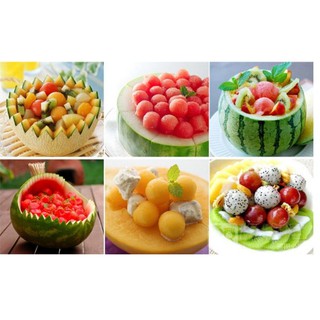 Dụng cụ cắt gọt trái cây, hoa quả đẹp mắt