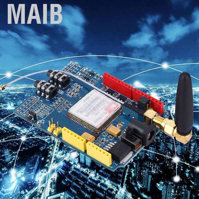 Bo Mạch Phát Triển Maib Sim900 Gprs / Gsm Cho Arduino Quad-band