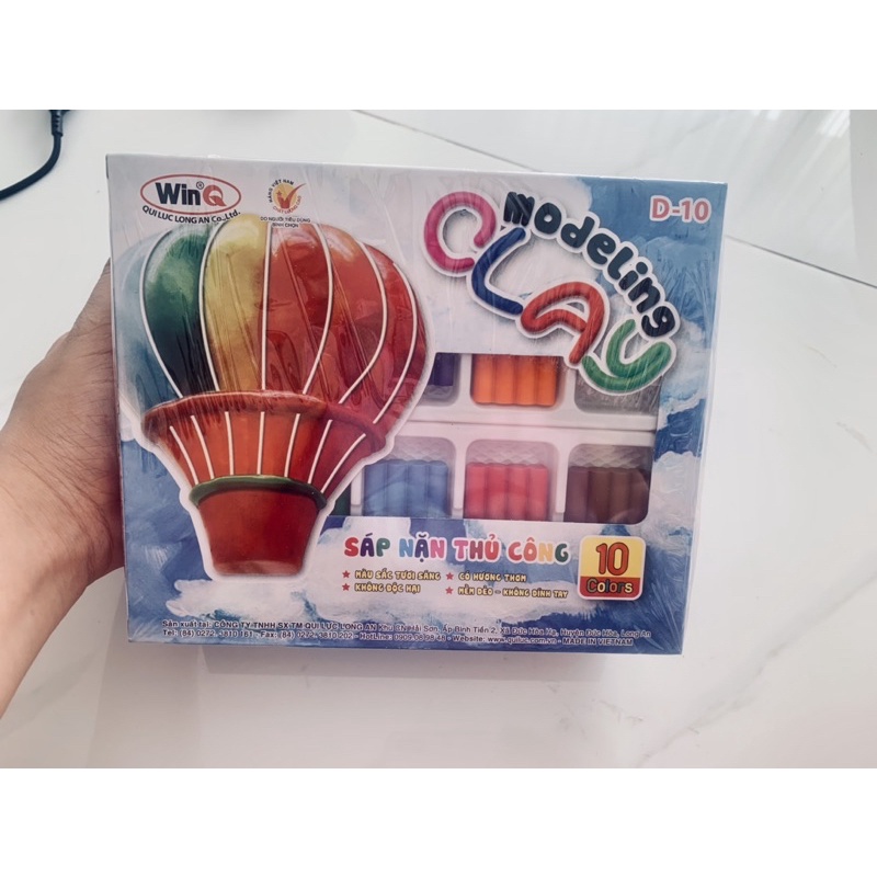 Đất nặn WinQ 10 màu