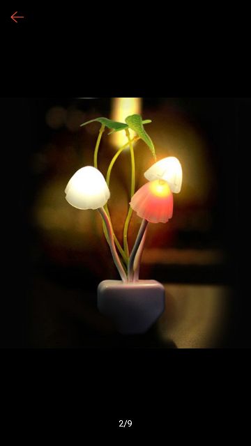 Đèn Ngủ Nấm Tối Tự Sáng - Sáng Tự Ngắt | BigBuy360 - bigbuy360.vn