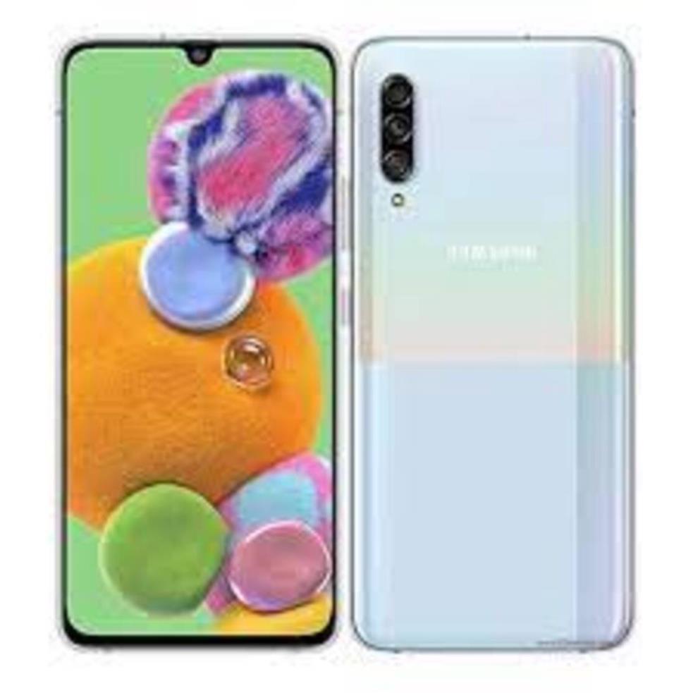 Điện thoại Samsung Galaxy A90 hỗ trợ 5G ram 6G rom 128G, Camera sau: Chính 48 MP & Phụ 8 MP, 5 MP, Chiến Game mượt