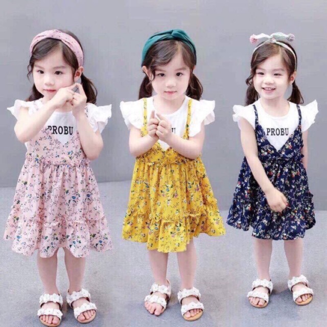 Set áo + váy yếm