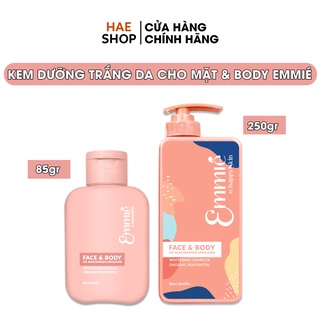 Kem Dưỡng Trắng Da Cho Mặt Và Cơ Thể Emmié By HappySkin 85ml - Hàng Việt Nam Chất Lượng Cao