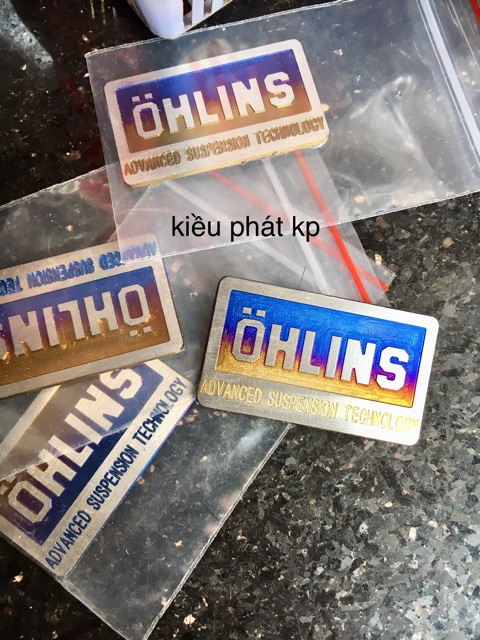 Tem - Logo Titan Đủ Loại Ohlin,Yss,Proti,HRC,Fi,Yoshimura,PB,Umaracing,...