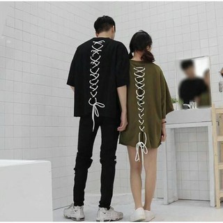 Áo phông đan dây sau lưng