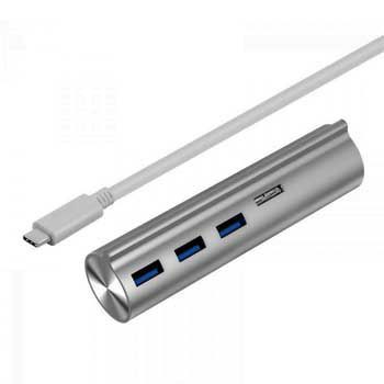 CÁP TYPE C SANG 3 CỔNG USB 3.0 + ĐỌC THẺ NHỚ MICRO SD TF THẺ NHỚ SD UNITEK Y 3094