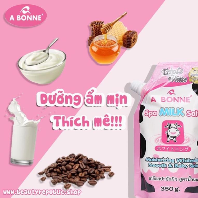 Muối Tẩy Tế Bào Chết Sữa Bò A Bonne Spa Milk Salt Chính Hãng