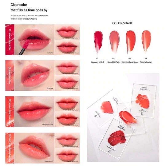 Son Bóng Clio Dewy Syrup Tint 3.2g