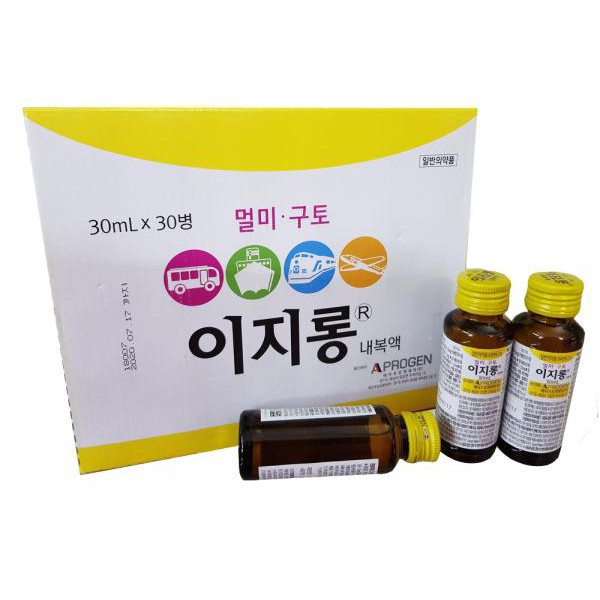 Nước Chống Say Tầu Xe Hàn Quốc, Hộp 30 Chai * 30ml